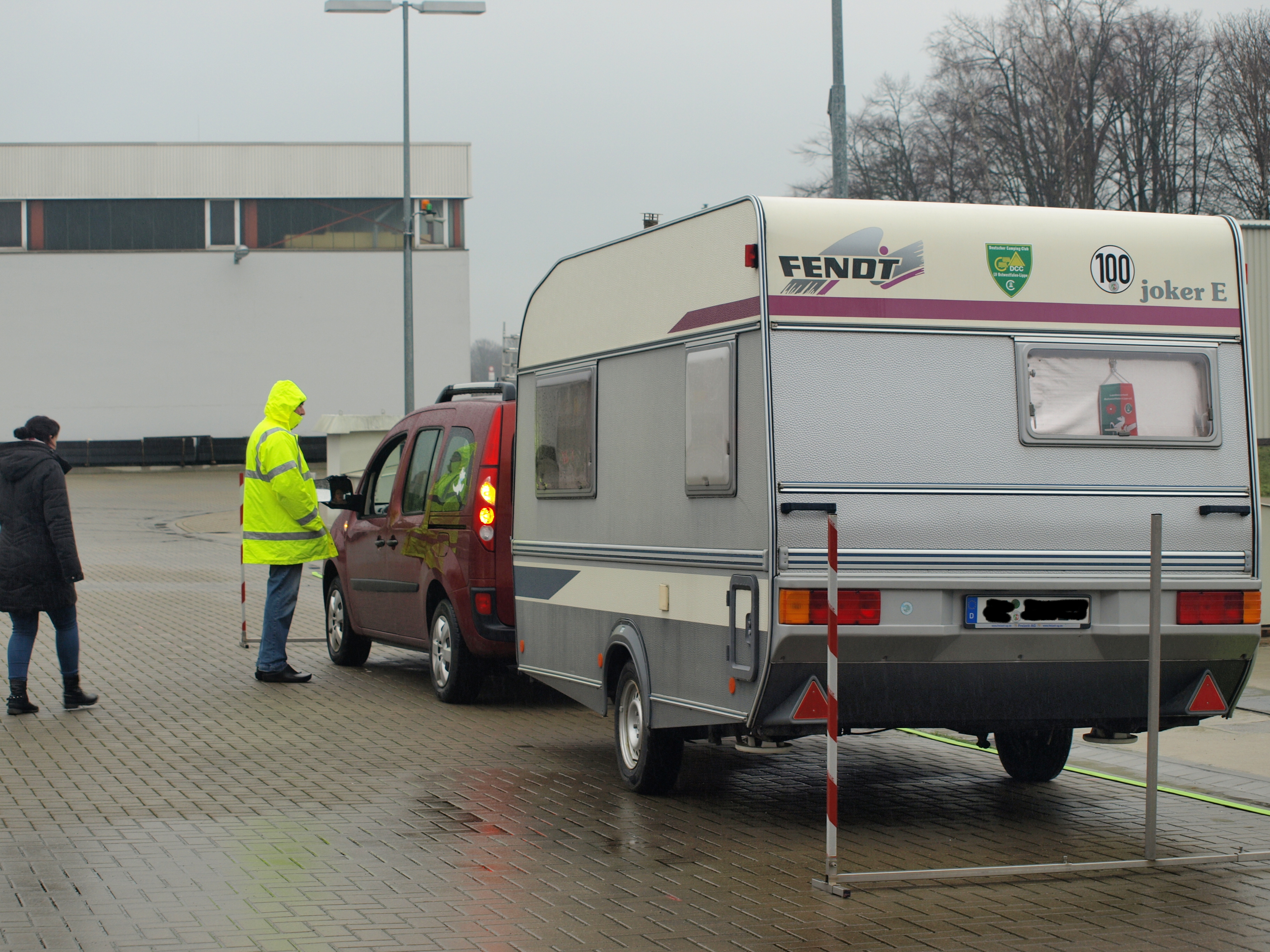 Übungsfahren der Frauen in Minden an der Schachtschleuse