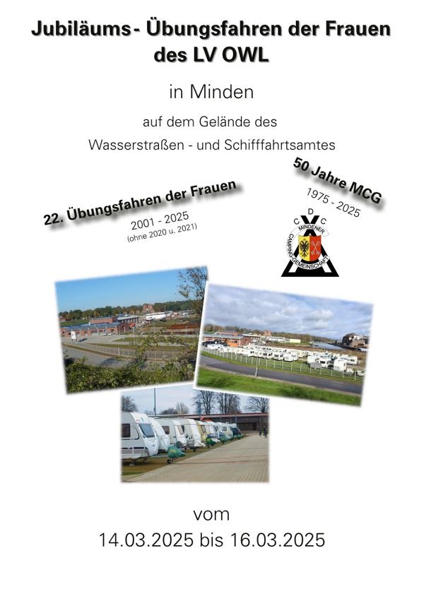 Jubiläumsübungsfahren der Frauen